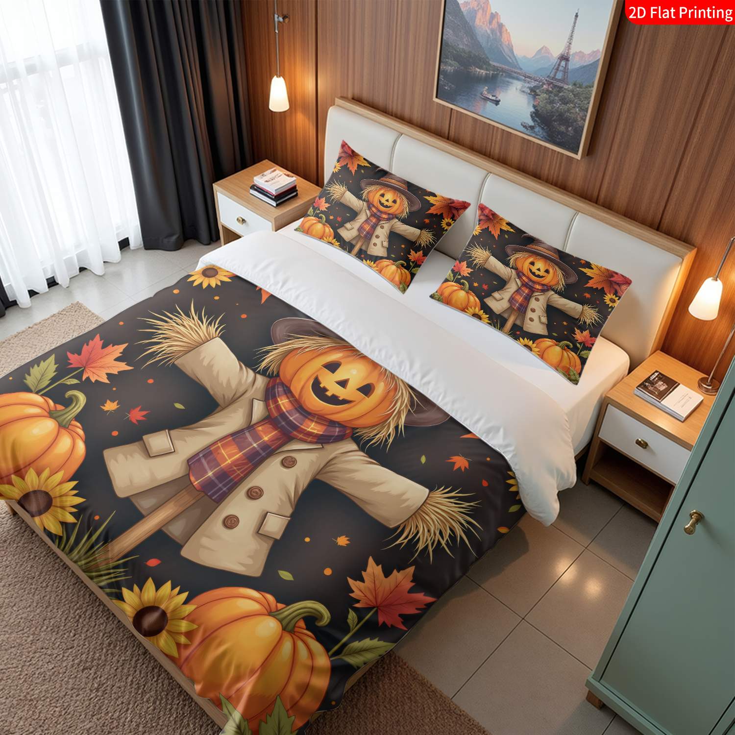 Duvet Cover Sets With Zipper - 베개 커버가 포함된 이불 커버 세트,