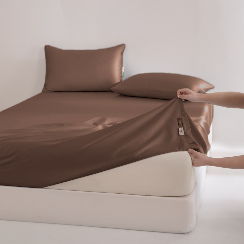 피티드 시트 100% 유칼립투스 라이오셀 실키 쿨링 매 - Fitted Bed Sheets Deep Pocket 리뷰 및 가격