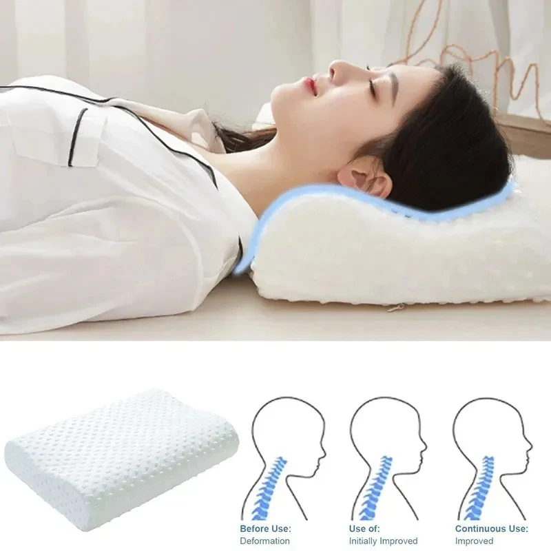 수면을위한 메모리 코튼 베개 목 어깨 통증 완화를위한  - Memory Foam Orthopedic Pillow Neck Pain 리뷰 및 가격