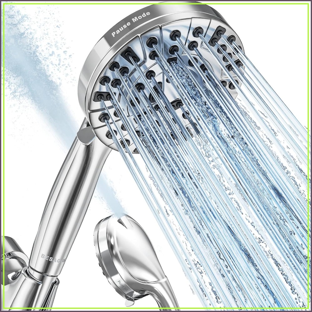 10가지 기능을 갖춘 고압 샤워헤드(핸드헬드 포함),  - High Pressure Shower Head Handheld 리뷰 및 가격