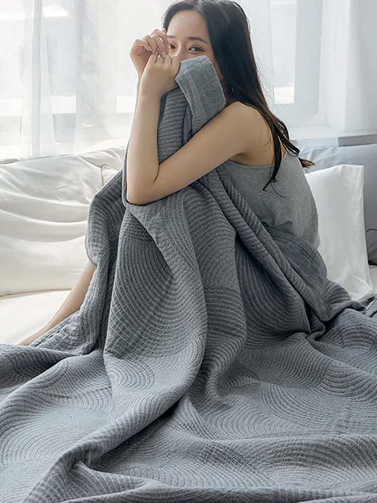 더블 침대용 여름 면 모슬린 이불, 침대 및 소파용 덮 - Muslin Cotton Bedspread 리뷰 및 가격