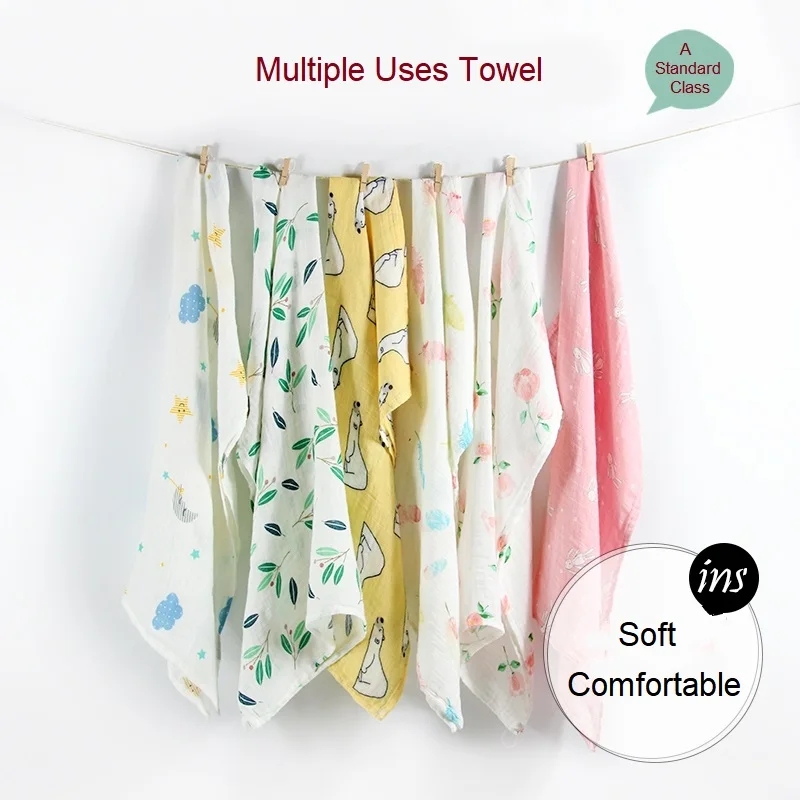 신생아 대나무 목욕 수건, 아기 배넷저고리, 어린이 모 - Muslin Cotton Bedspread 리뷰 및 가격