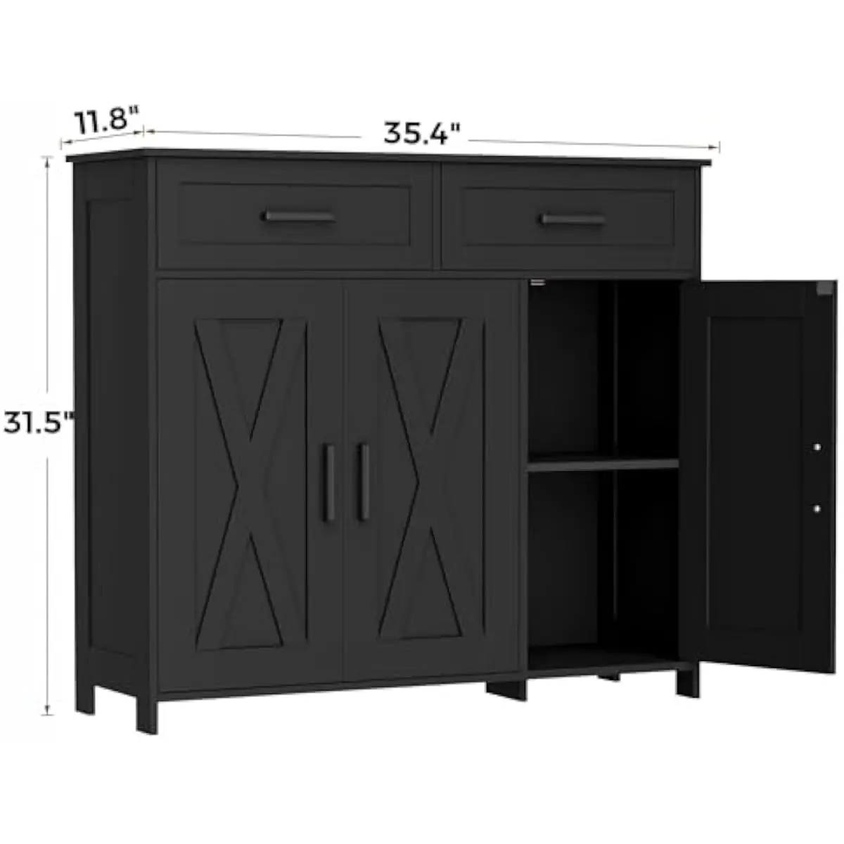 서랍이 있는 커피 바 수납장, 주방 뷔페 캐비닛 - Storage & Organization 리뷰 및 가격