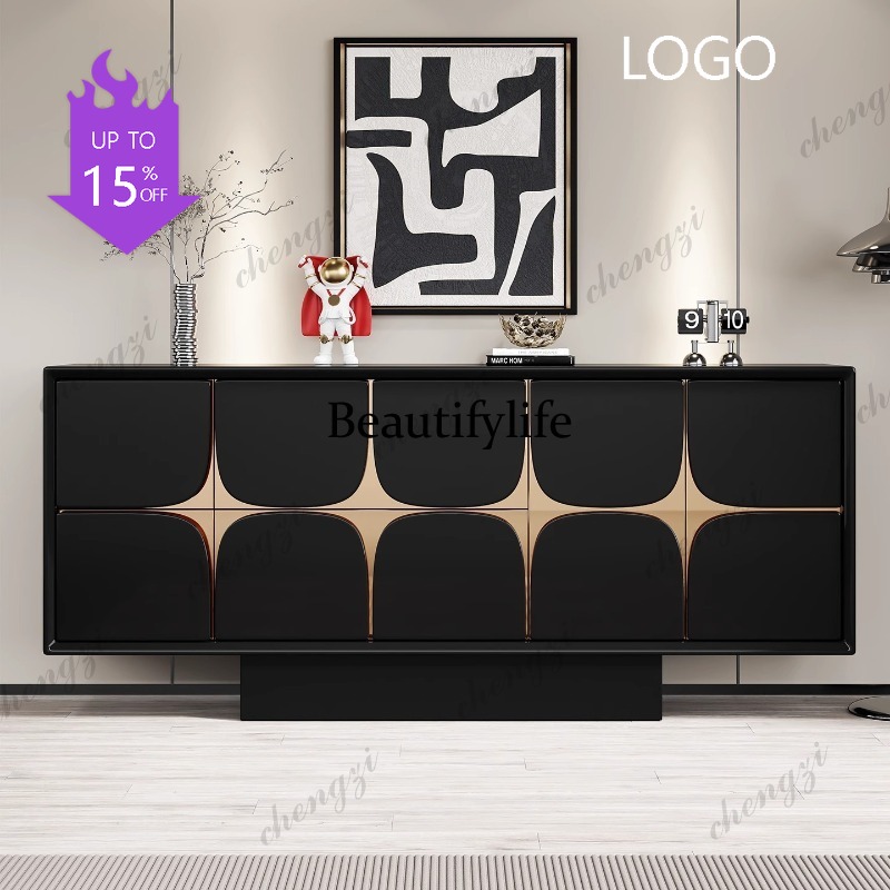 D1089 이탈리아풍 라이트 럭셔리 도어 캐비닛 모던  - Storage & Organization 리뷰 및 가격