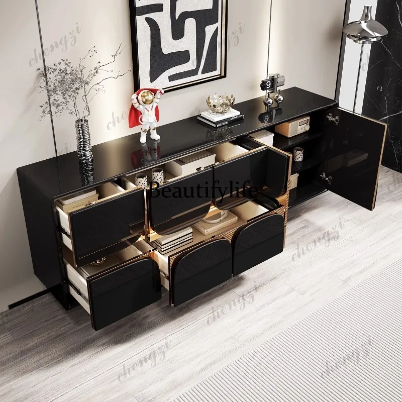 D1089 이탈리아풍 라이트 럭셔리 도어 캐비닛 모던  - Storage & Organization 리뷰 및 가격