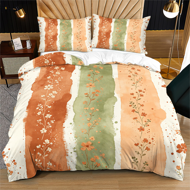 이불 커버 침구 세트 (충전재 없음) 사랑스러운 만화  - Aesthetic Floral Duvet Cover 리뷰 및 가격