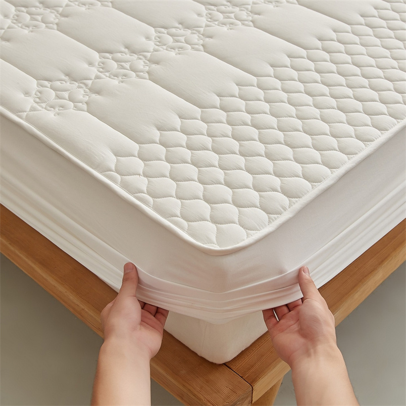 퀼트 방수 매트리스 보호대, 코튼 피티드 침대 시트,  - Fitted Bed Sheets Deep Pocket 리뷰 및 가격