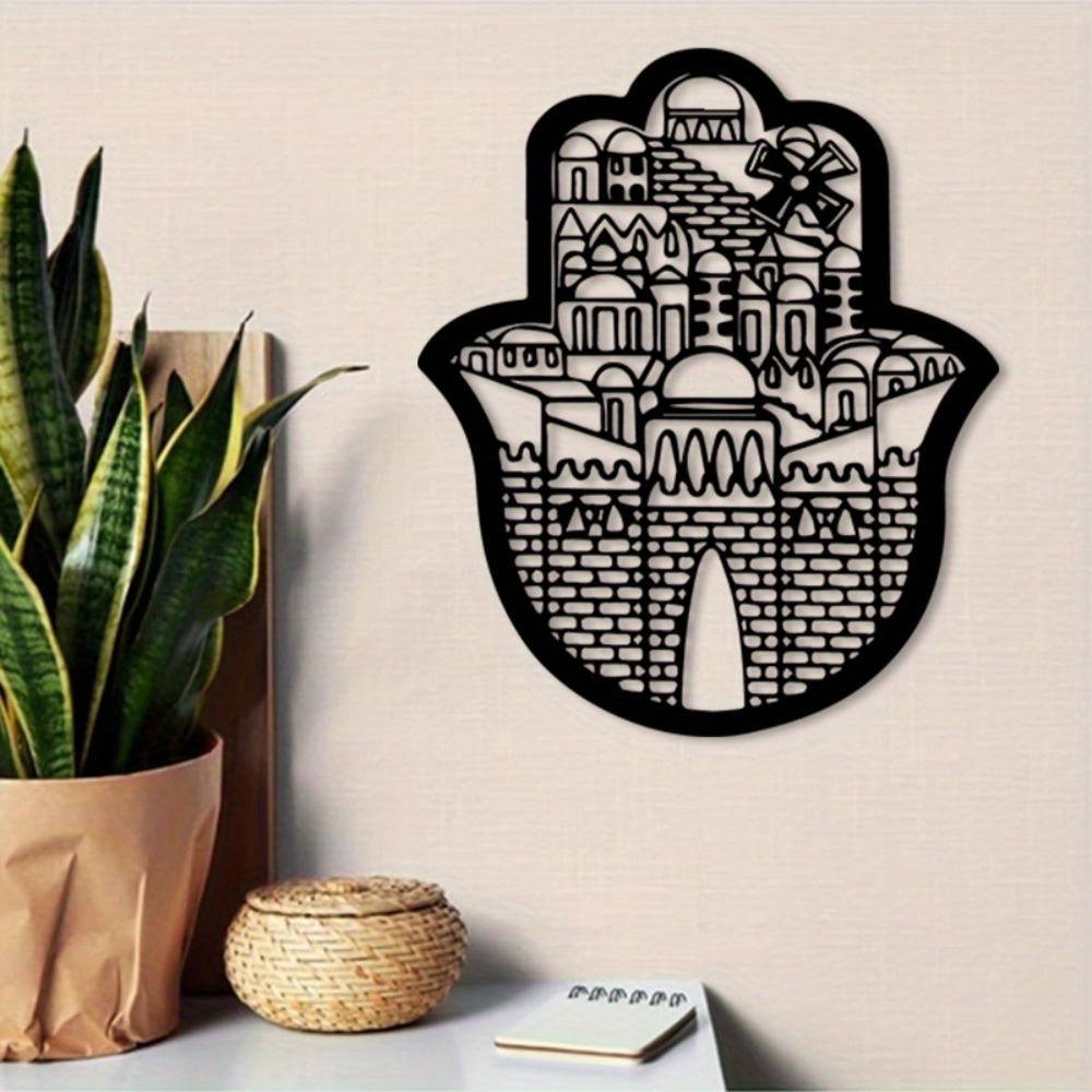 CIFBUY 철제 벽 장식 이슬람 건축 예술 예루살렘  - Home Decor 리뷰 및 가격