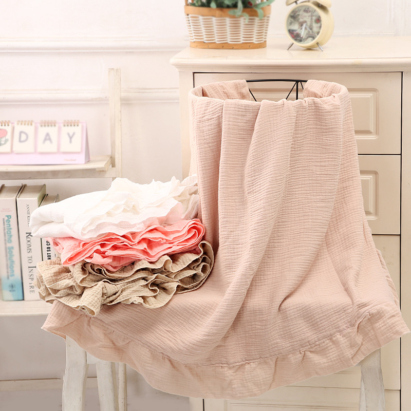 유기농 면 아기 담요 신생아 거즈 속싸개 아기 랩 거즈 - Muslin Cotton Bedspread 리뷰 및 가격