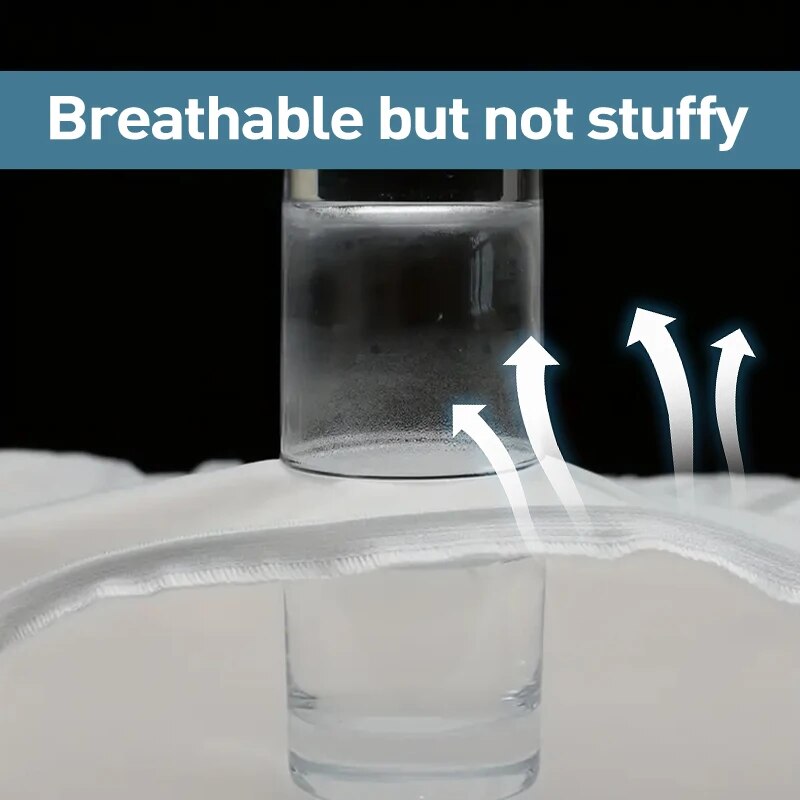 침실용 방수 장착 시트 침구 커버, 침대 천, 단색 매 - Waterproof Mattress Protector Breathable 리뷰 및 가격