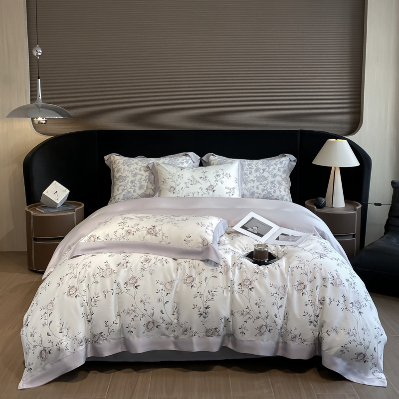 럭셔리 디지털 프린팅 꽃 및 식물 침구 세트, 리오셀  - Aesthetic Floral Duvet Cover 리뷰 및 가격