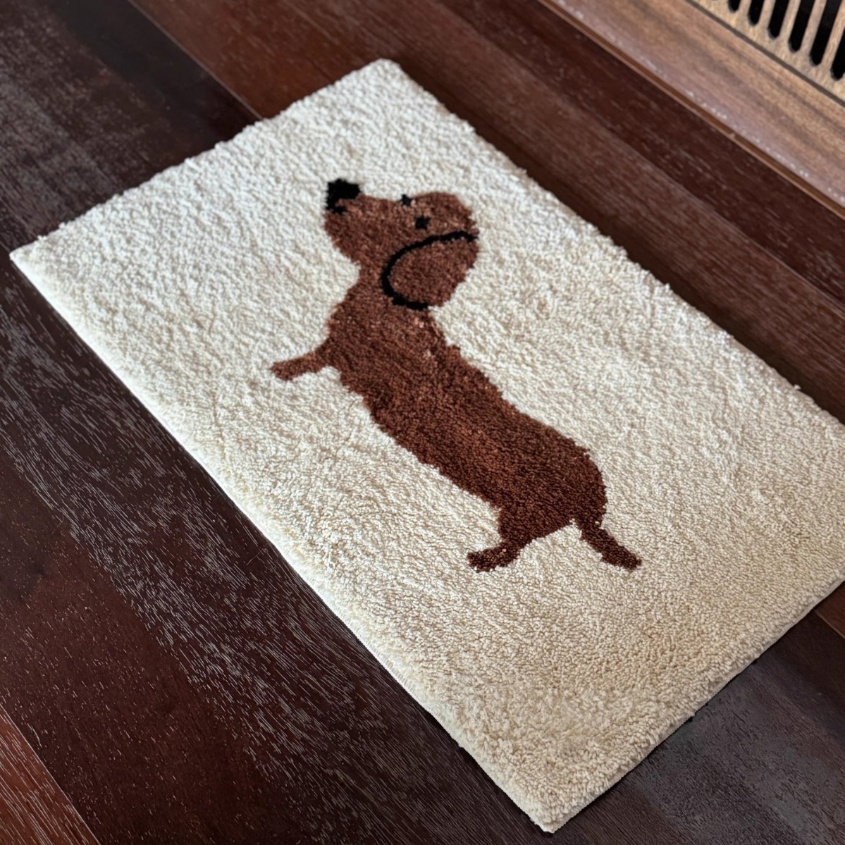 VIKAMA 닥스훈트 프린트 목욕 매트 미끄럼 방지 물 - Quick Dry Diatomite Bath Mat 리뷰 및 가격