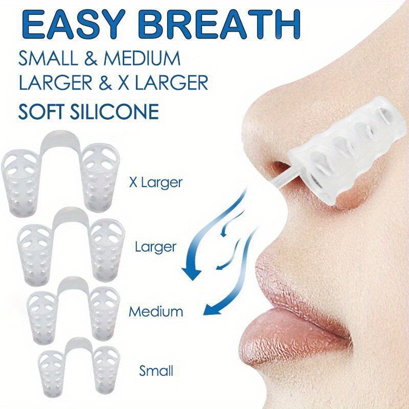 8 개/대 안티 코 고는 비강 확장기 실리콘 코 클립  - Anti Snore Contour Pillow 리뷰 및 가격